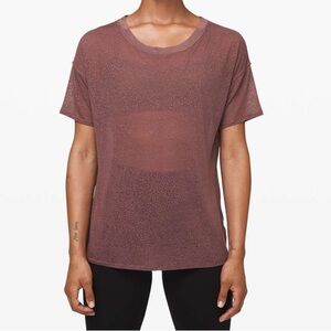 Lululemon Between Moments Tee Light‎ Purple | Size 10